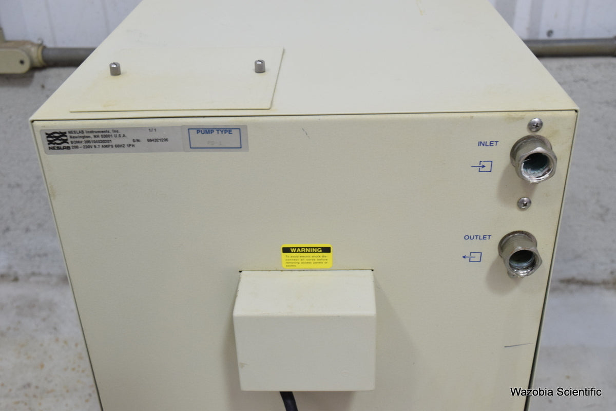 NESLAB COOLFLOW CFT-75 REFRIGERATED RECIRCULATOR CHILLER PUMP PD-1