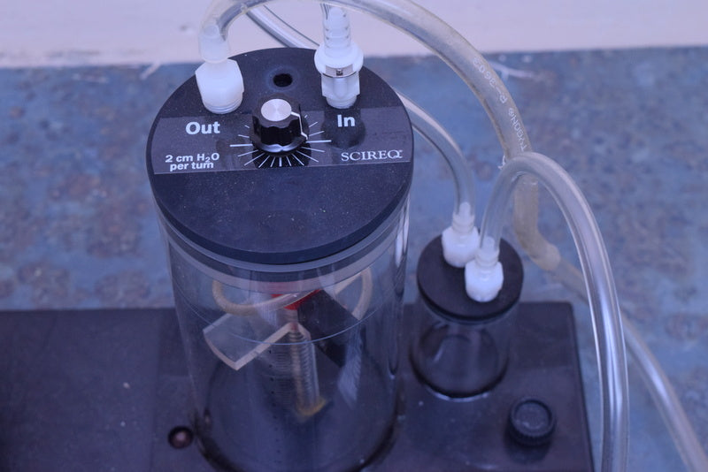 SCIREQ RESPIRATORY UNIT  FLEXIVENT FV-M1 AND PEEP TRAP FV-PP-M1 EC-FV2 FV-BU