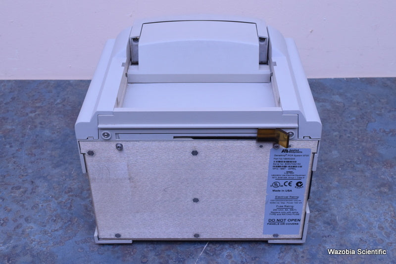 AB APPLIED BIOSYSTEMS GENEAMP PCR SYSTEM 9700 WITH 96 WELL BLOCK