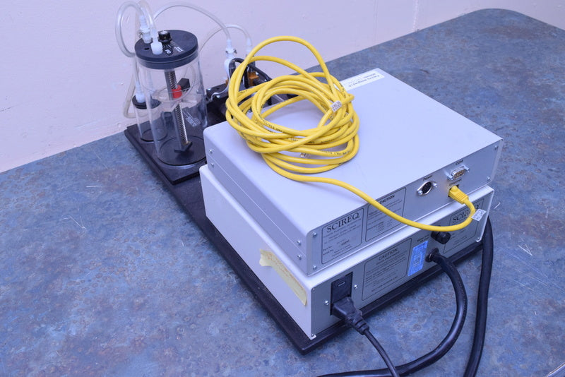 SCIREQ RESPIRATORY UNIT  FLEXIVENT FV-M1 AND PEEP TRAP FV-PP-M1 EC-FV2 FV-BU