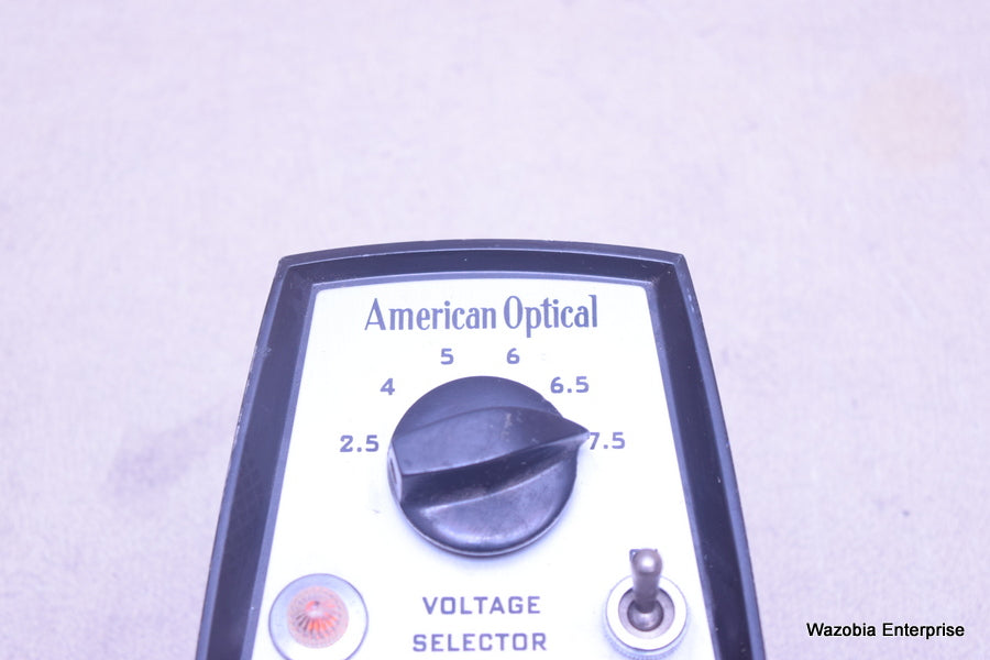 AMERICAN OPTICAL VOLTAGE SELECTOR