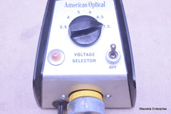 AMERICAN OPTICAL VOLTAGE SELECTOR