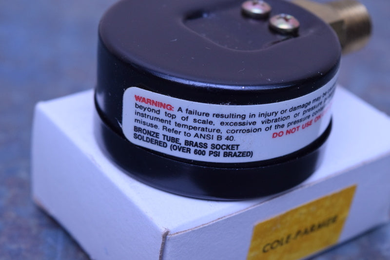 COLE PARMER VACUUM GAUGE J7380-62