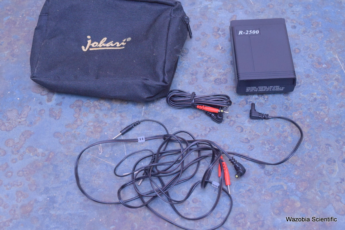 JOHARI DIGITAL R-2500 PORTABLE ELECTROTHERAPY  ULTRASOUND THERAPY STIMULATOR