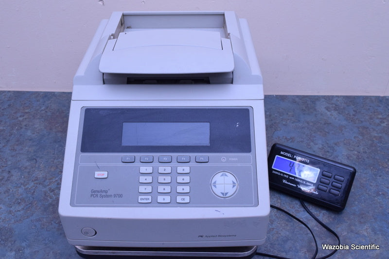 AB APPLIED BIOSYSTEMS  GENEAMP PCR SYSTEM 9700 WITH 96 WELL BLOCK N8050200