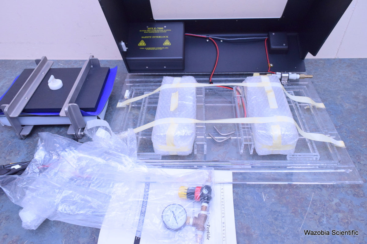 C.B.S HUNTER THIN LAYER PEPTIDE MAPPING ELECTROPHORESIS SYSTEM HTLE-7000