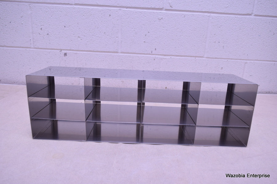 Lab Freezer Storage Racks STAINLESS STEEL LABORATORY CRYO STORAGE FREEZER RACK – Wazobia Enterprise