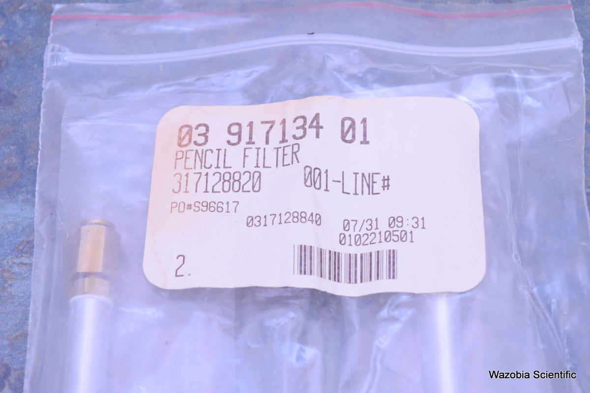 VARIAN PENCIL FILTER 03 917134 01 0391713401 317128820 03171128840 FOR GC