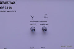 LASERMETRICS WIDEBAND AMPLIFIER MODEL GA 21