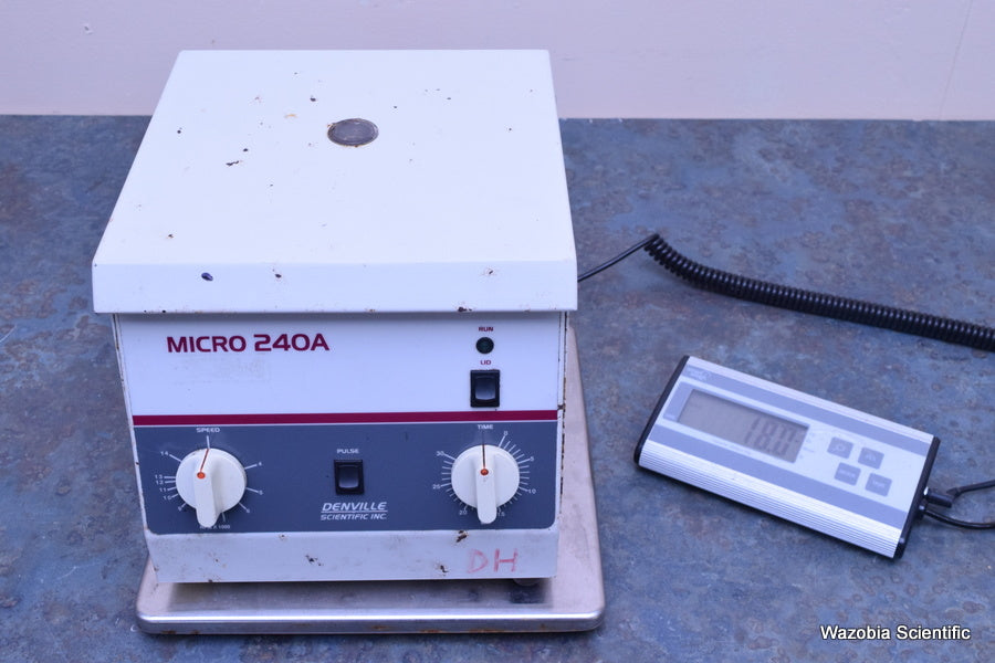 DENVILLE SCIENTIFIC INC. MICRO 240A MODEL C1236V-DV MICROCENTRIFUGE