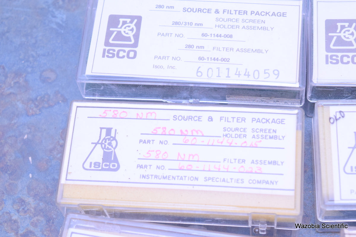 ISCO SOURCE & FILTER PACKAGE UV  280 580 NM FOR COLUMN CHROMATOGRAPHY
