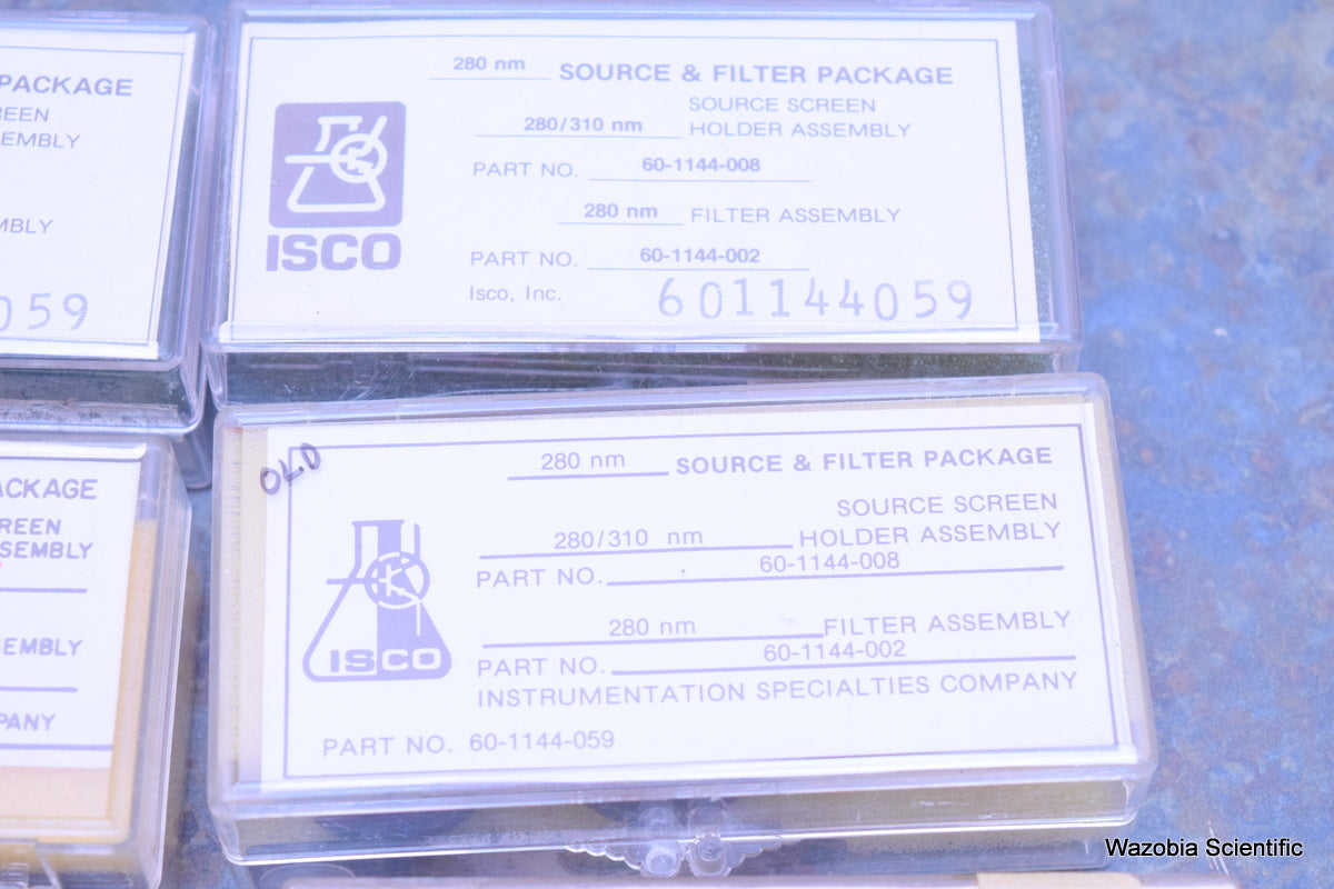 ISCO SOURCE & FILTER PACKAGE UV  280 580 NM FOR COLUMN CHROMATOGRAPHY
