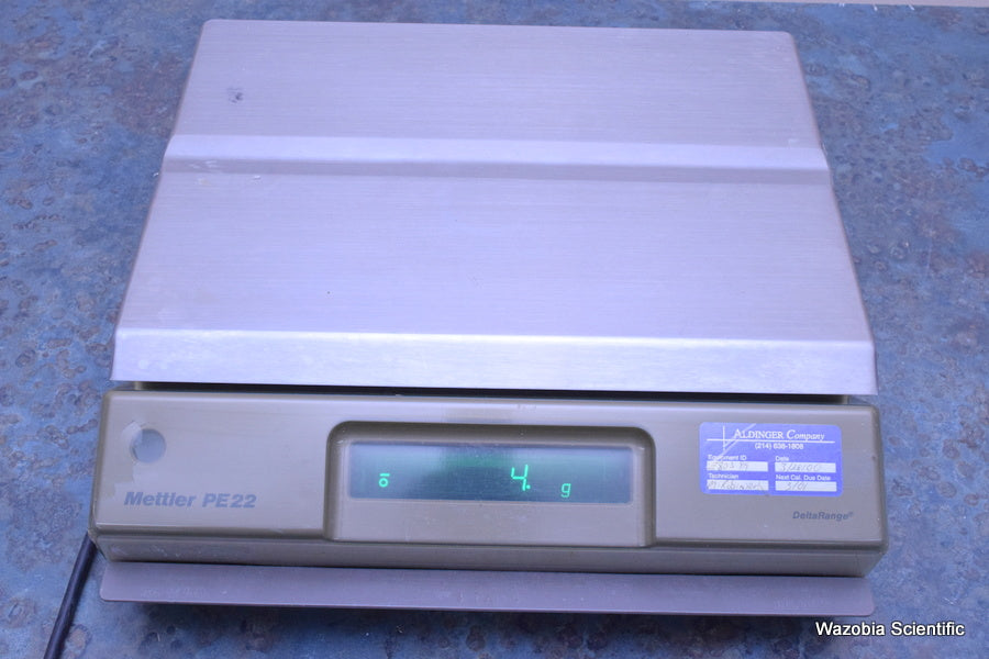 ALDINGER COMPANY METTLER PE22 DIGITAL SCALE