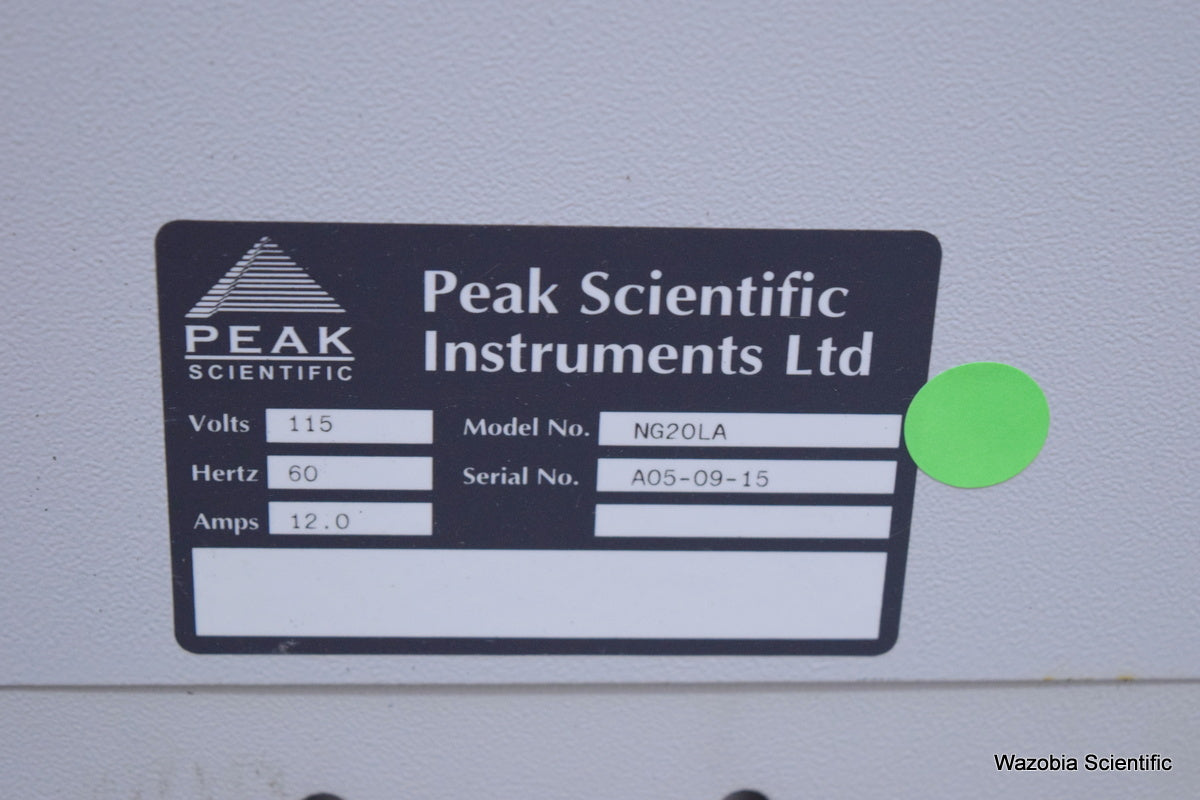 RIGAKU EXTREME 2000 PEAK SCIENTIFIC NG20LA NITROGEN GENERATOR