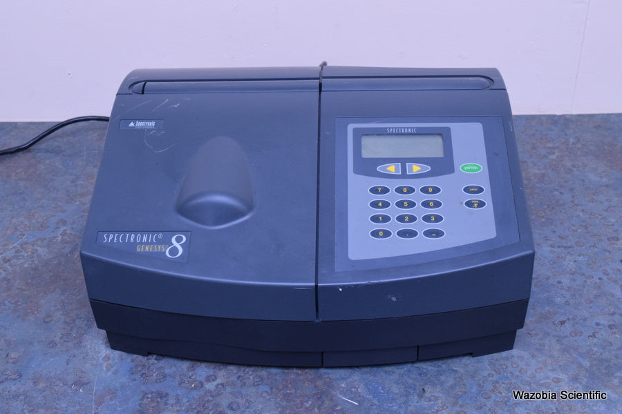 THERMO SCIENTIFIC SPECTRONIC GENESYS 8 UV VIS SPECTROPHOTOMETER