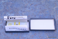 SCIENTIFIC PRODUCTS COUNTING CHAMBER CAT NO 100 1/400 SQ MM 1/10 MM DEEP ULTRA P
