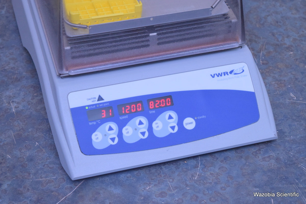 VWR INCUBATING MICROPLATE SHAKER 12620-930 MINI MICRO SHAKER