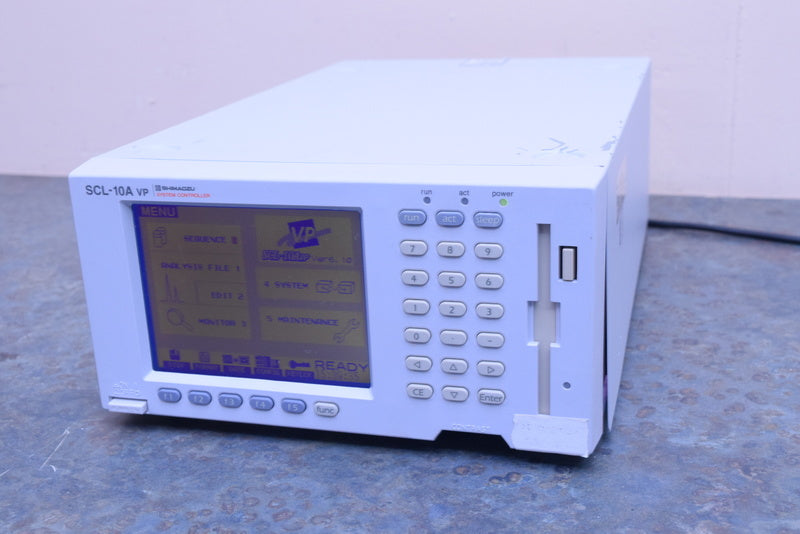 SHIMADZU HPLC SYSTEM LC-10AI SCL-10A VP FRC-10A DGU-20A 3