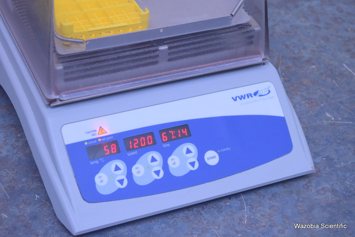 VWR INCUBATING MICROPLATE SHAKER 12620-930 MINI MICRO SHAKER