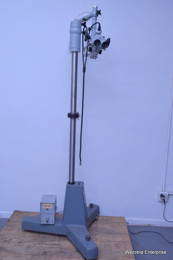 CARL ZEISS OPMI-1 86125 MICROSCOPE FIBER OPTIC STAND