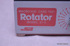 BECTON DICKINSON MACROVUE CARD TEST ROTATOR MODEL 51-II