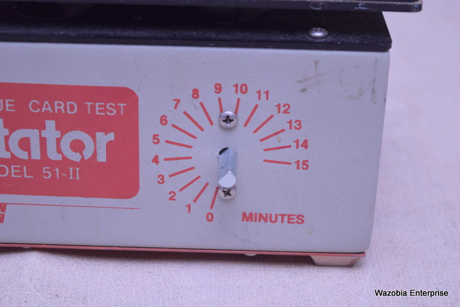 BECTON DICKINSON MACROVUE CARD TEST ROTATOR MODEL 51-II