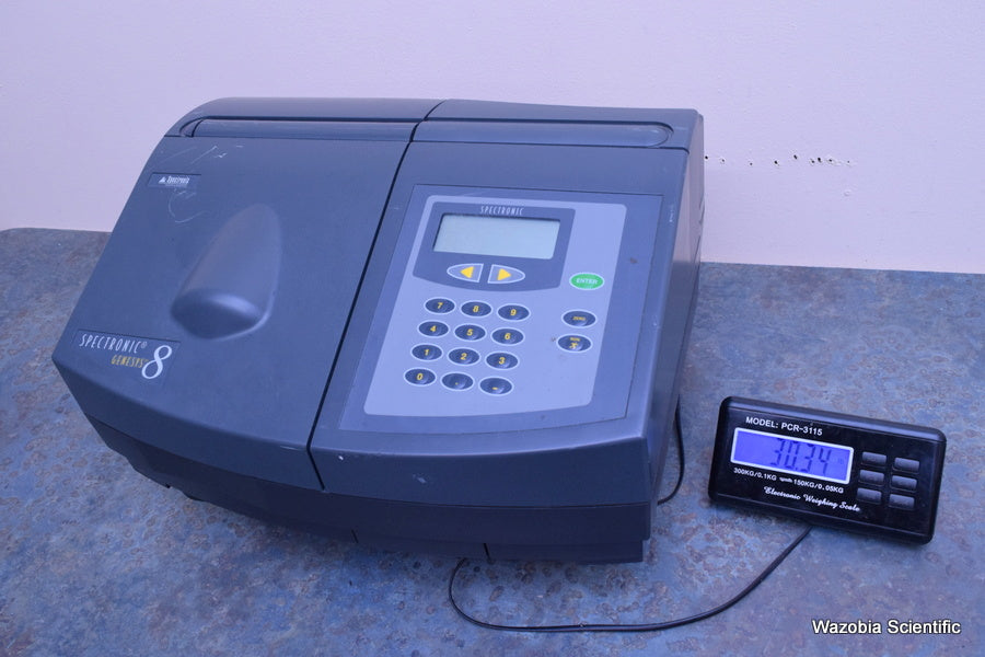 THERMO SCIENTIFIC SPECTRONIC GENESYS 8 UV VIS SPECTROPHOTOMETER