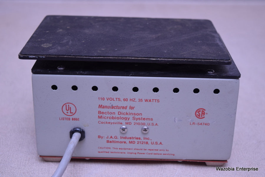 BECTON DICKINSON MACROVUE CARD TEST ROTATOR MODEL 51-II