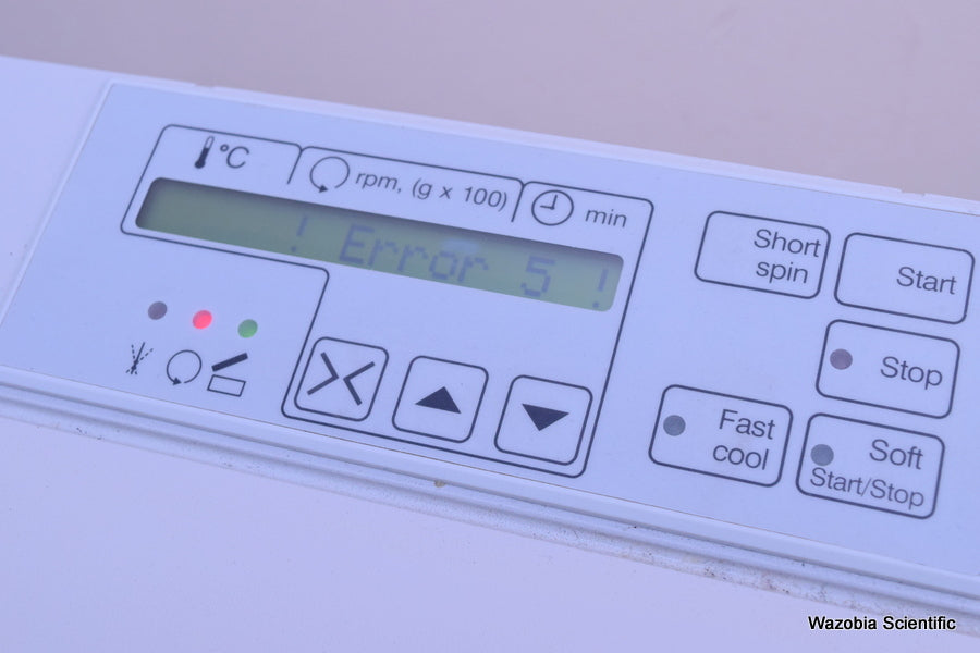 EPPENDORF CENTRIFUGE 5403 WITH 16A4-44 ROTOR 4X250G 5000 RPM