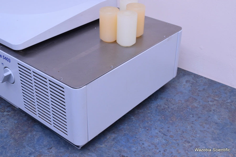 EPPENDORF CENTRIFUGE 5403 WITH 16A4-44 ROTOR 4X250G 5000 RPM
