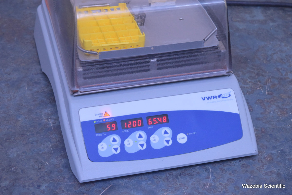 VWR INCUBATING MICROPLATE SHAKER 12620-930 MINI MICRO SHAKER