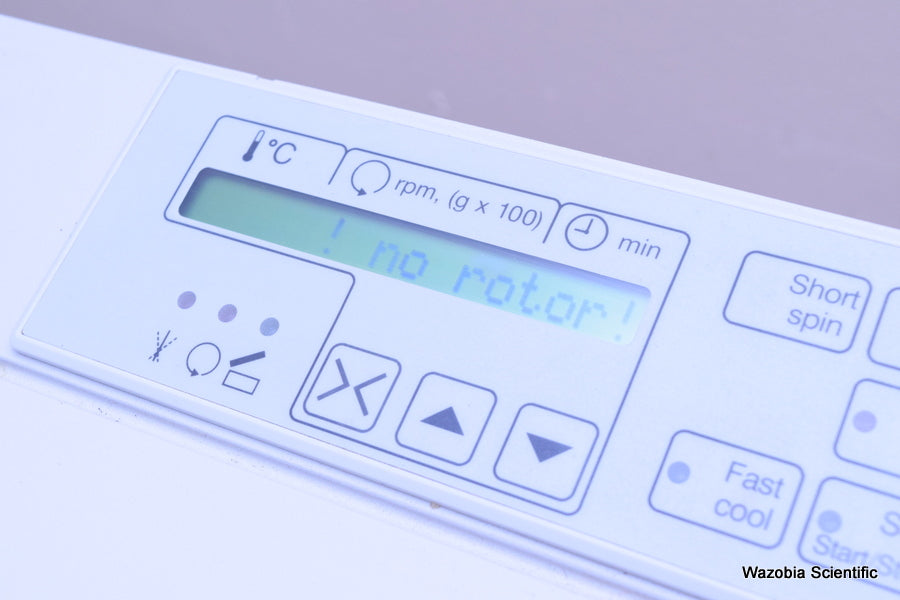 EPPENDORF CENTRIFUGE 5403 WITH 16A4-44 ROTOR 4X250G 5000 RPM