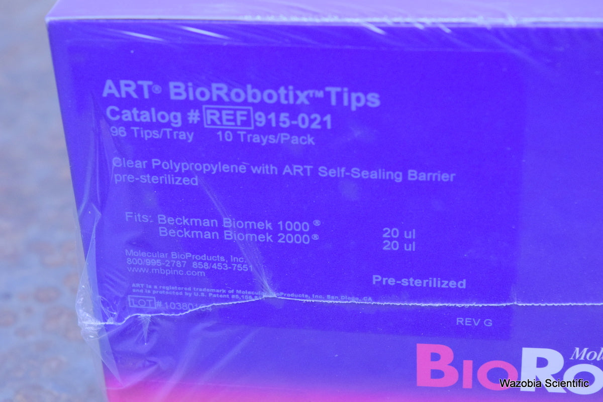 BECKMAN BIOMEK 1000 2000 20 UL  915-021 MBP ART MOLECULAR BIOPRODUCTS BIOROBOTIX