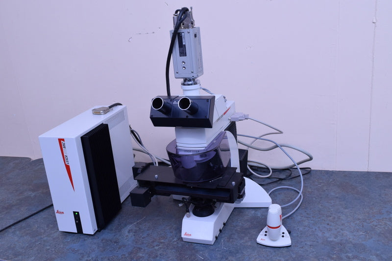 LEICA DMLA/ AS LMD MICROECOPE TYPE 1109109380010000 WITH CTRMIC BOX