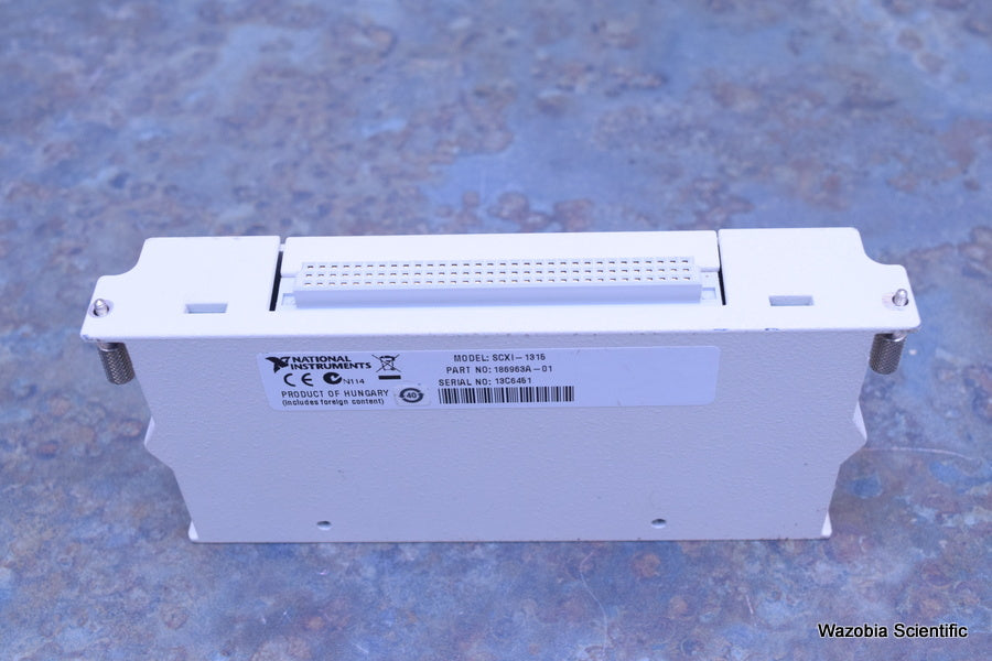 NATIONAL INSTRUMENTS NI SCXI-1315 LVDT TERMINAL BLOCK