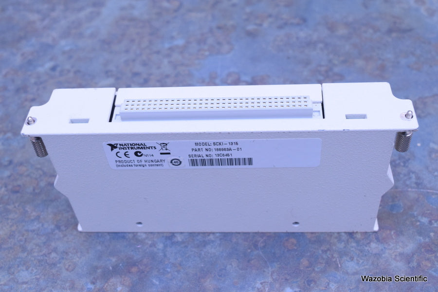 NATIONAL INSTRUMENTS NI SCXI-1315 LVDT TERMINAL BLOCK
