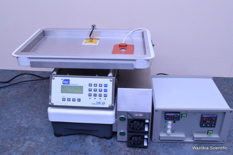 GE WAVE BIOTECH BIOREACTOR SYSTEM 2/10 EH CO2MIX20 CO2 CONTROLLER PERFCONT2E BAS