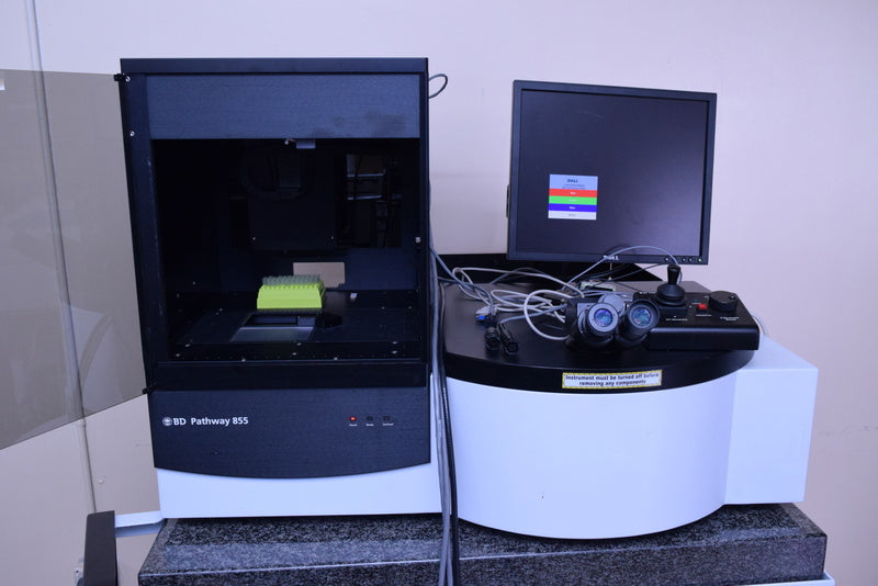 BD PATHWAY BIOIMAGER CONFOCAL FLORESCENT IMAGER MODEL PATHWAY HT MAIN CHASSIS