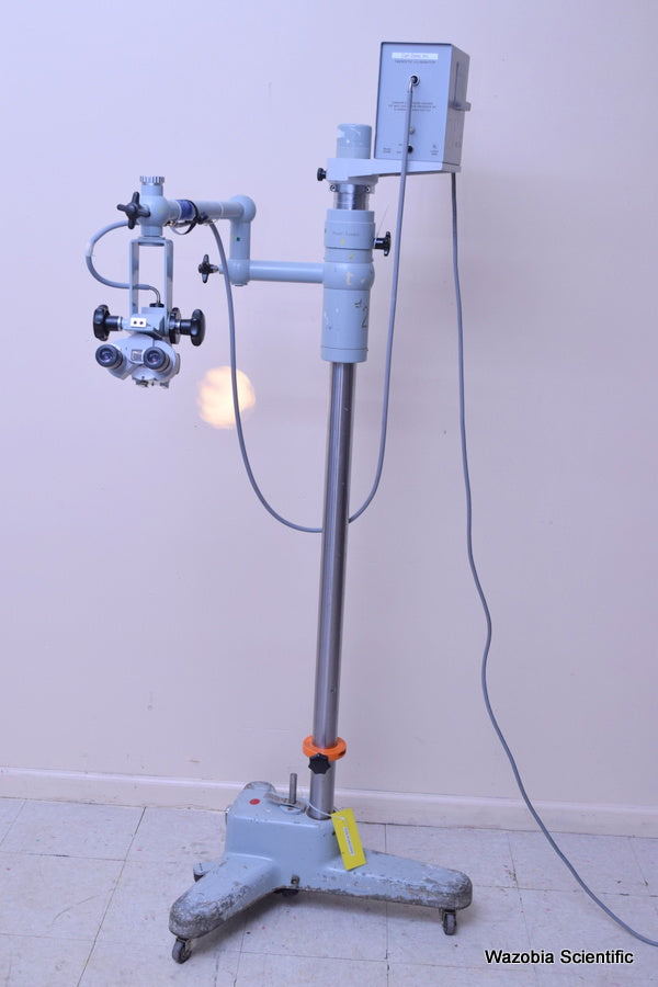 CARL ZEISS SURGICAL MICROSCOPE FIBEROPTIC ILLUMINATOR MODEL 310187