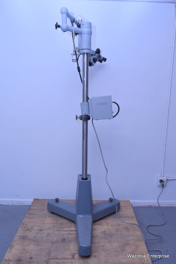 CARL ZEISS OPMI-1 86125 MICROSCOPE FIBER OPTIC STAND