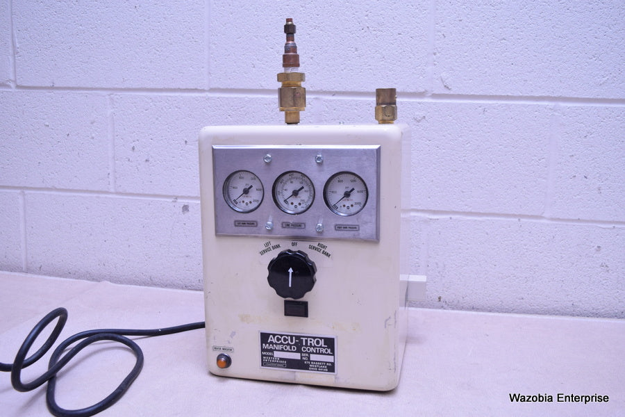 WESTERN ENTERPRISES ACCU-TROL MANIFORD CONTROL MODEL DIIL-4-4