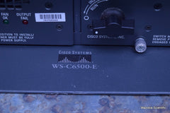 CISCO SYSTEMS WS-C6500-E CATALYST SYSTEM CATSLYST 605-F
