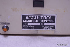 WESTERN ENTERPRISES ACCU-TROL MANIFORD CONTROL MODEL DIIL-4-4