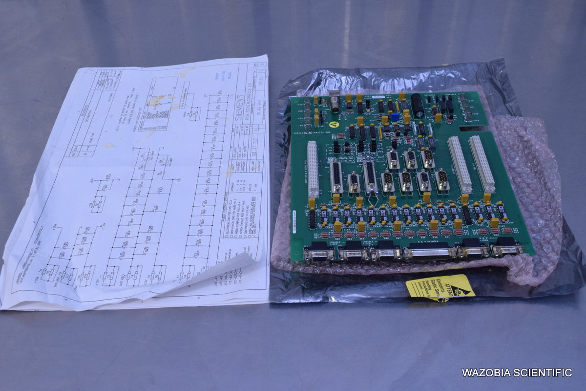SIEMENS 9837717 REV D RADIOTHERAPY CONTROL BOARD SCHEM# 1949887