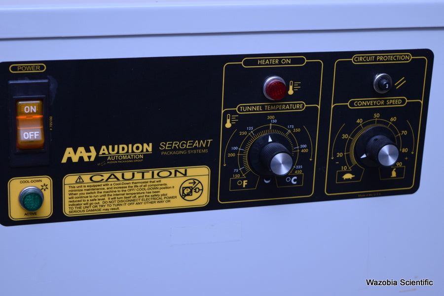 AUDION AUTOMATION SERGEANT SHRINKING PACKAGING SYSTEMS