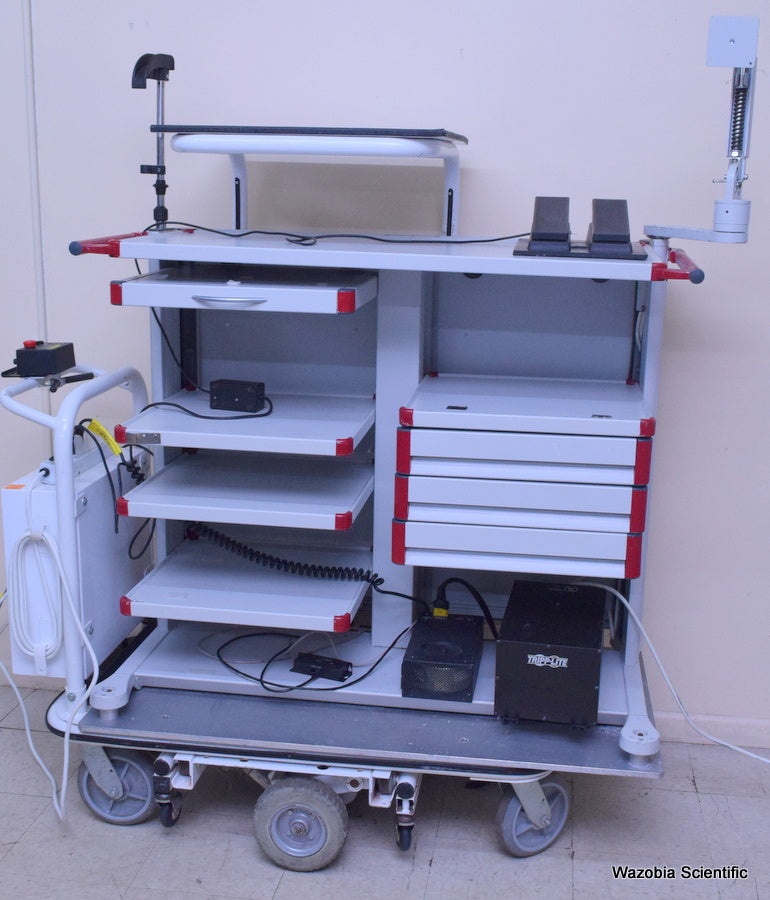 PHS WEST INC. MODEL 10331/2300 ENDOSCOPY CART