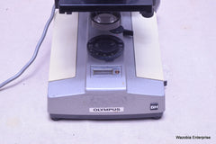 OLYMPUS BH- BHB MICROSCOPE DUAL HEAD 2 LIGHT SOURCE