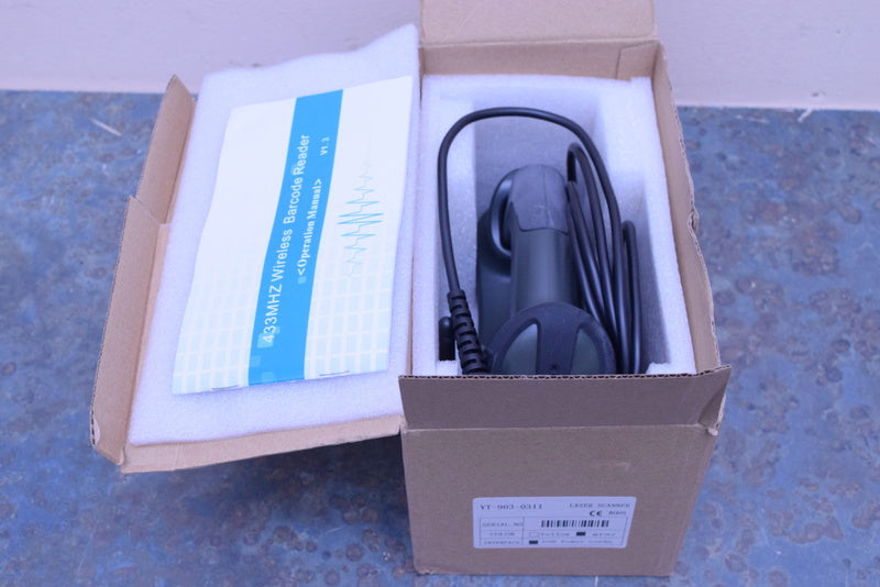 YUMITE 433 MHZ WIRELESS BARCODE READER  LASERSCANNER YT-903-0311