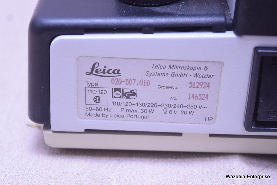 LEITZ LEICA BIOMED MICROSCOPE