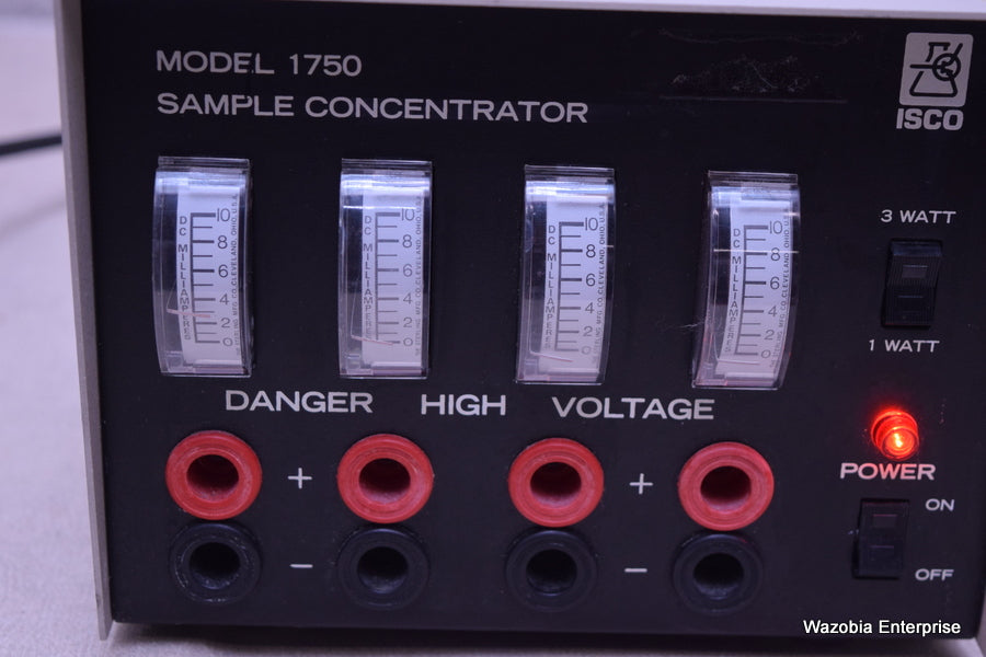 ISCO MODEL 1750 SAMPLE CONCENTRATOR